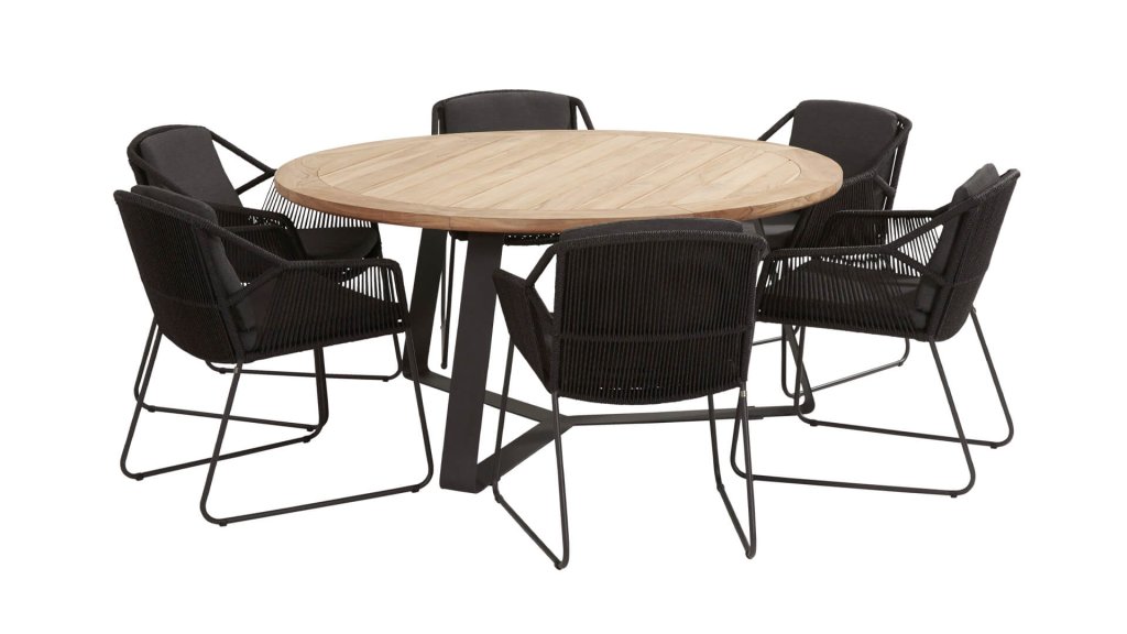 4seasons outdoor accor dining antracite 