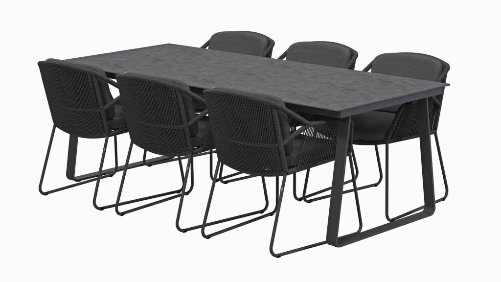 4seasons outdoor accor dining antracite 