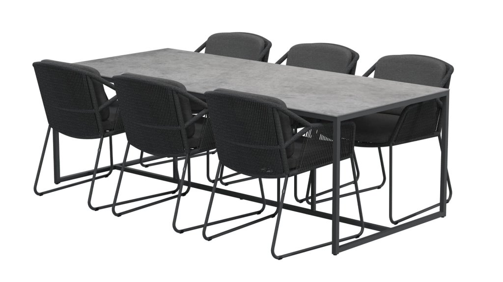 4seasons outdoor accor dining antracite 