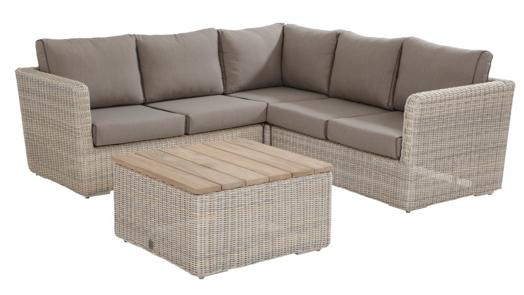 4 seasons outdoor elite loungeset with coffee table