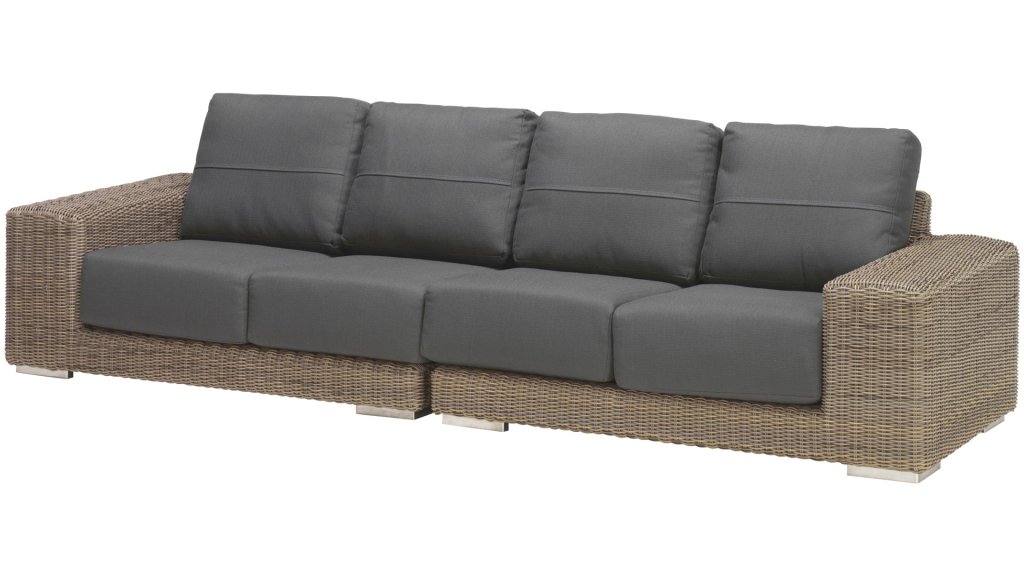 4 seasons outdoor kingston loungeset 4 seater sofa