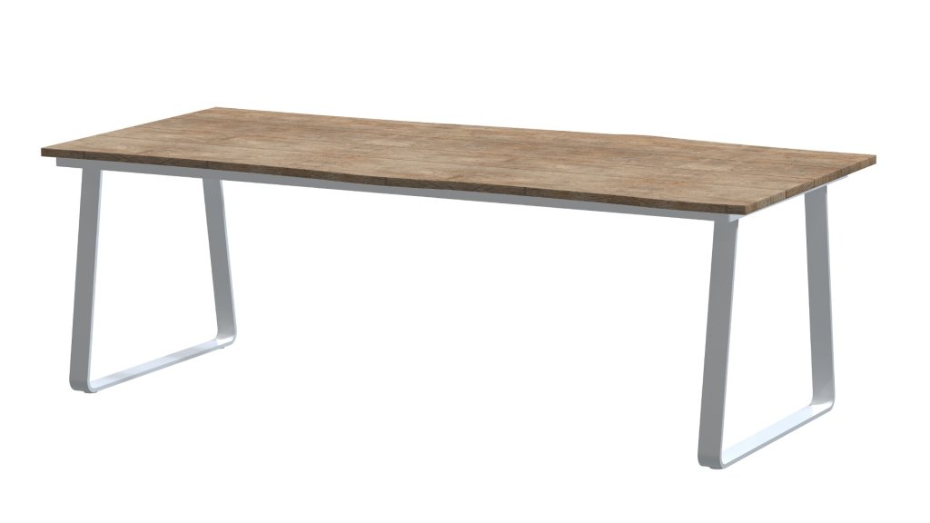 4seasons outdoor konos table frost grey robusto 