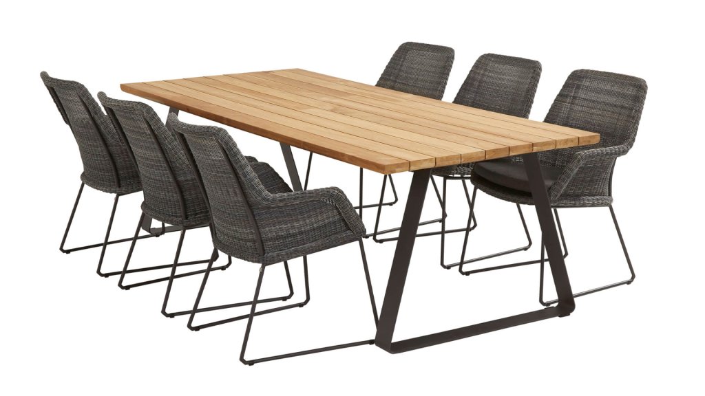 4seasons outdoor samoa dining charcoal 