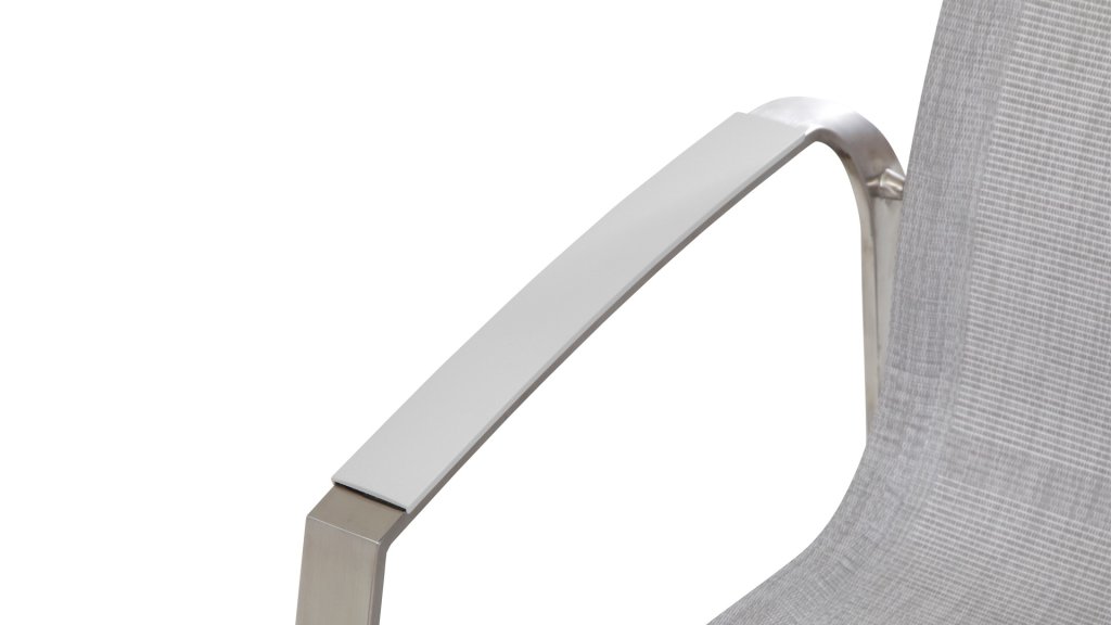 4 seasons outdoor summit arm rest ash grey