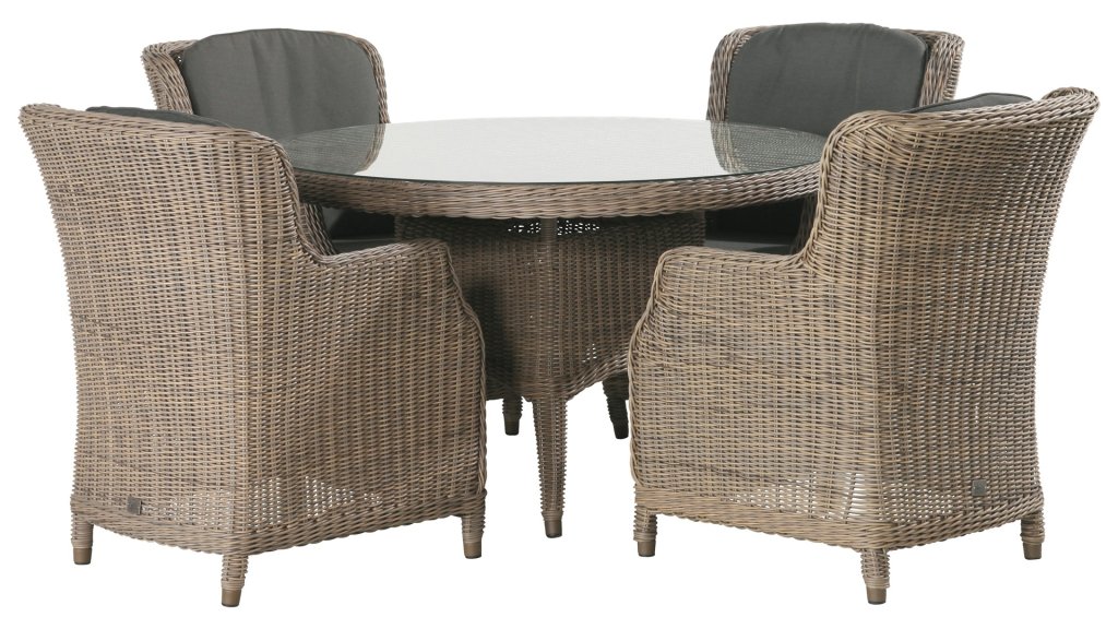 4seasons outdoor brighton pure diningset 