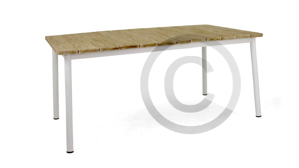 applebee milou dining white table 180
