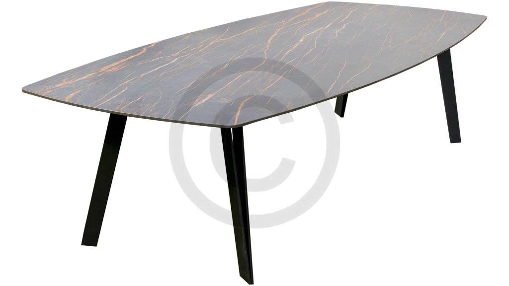 castle line sun tafel 260 signal black marble black