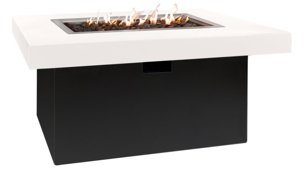 Easyfires Milano Vuurtafel Rechthoek Zwart-Wit