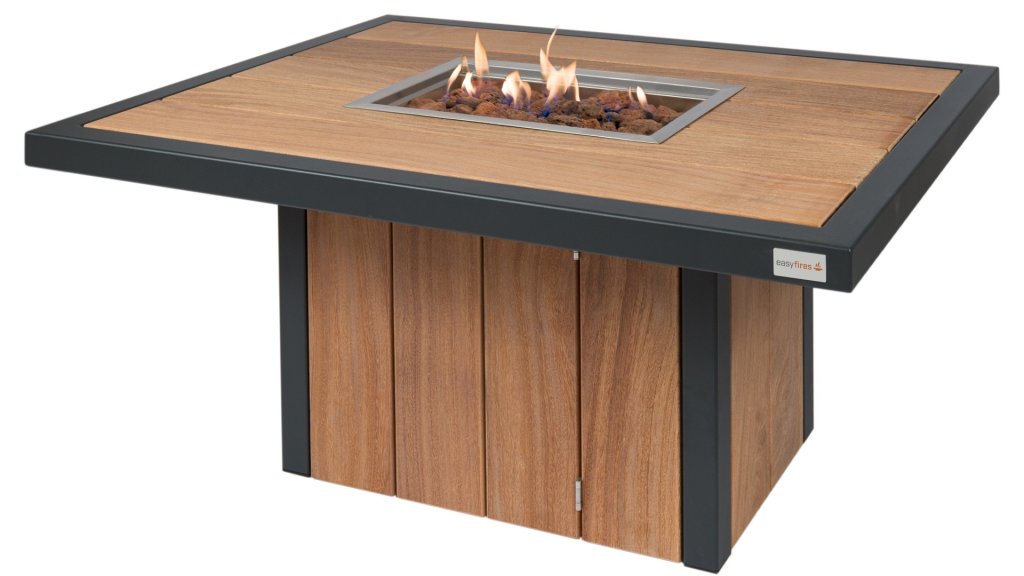 Easyfires River Vuurtafel Rechthoek Antraciet