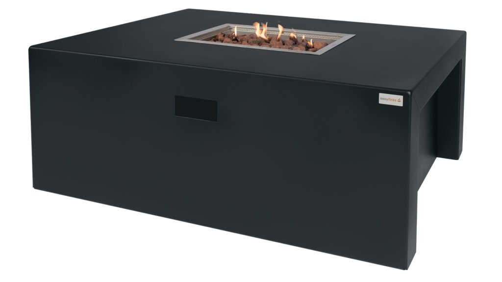 Easyfires Sky Feuertisch Rechteck Anthrazit
