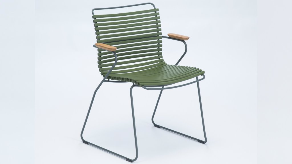 houe click diningstoel olive greeen