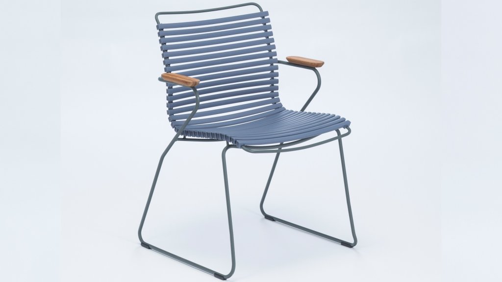 houe click diningstoel pigeon blue