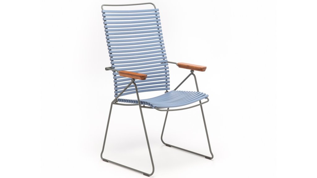 houe click posision stoel pigeon blue