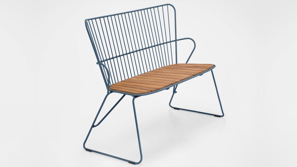 houe poan bench midnight blue 