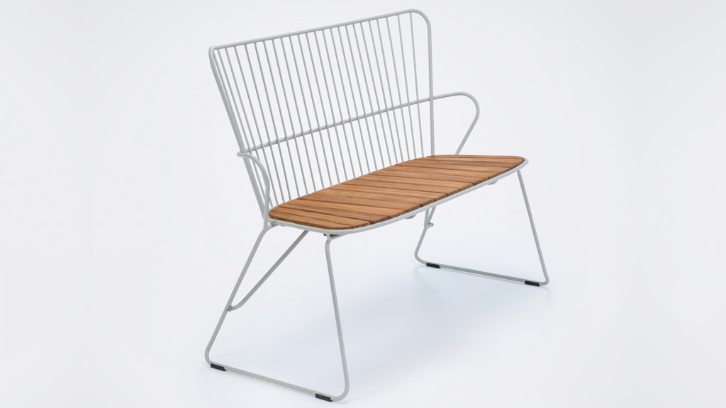 houe poan bench taupe 1