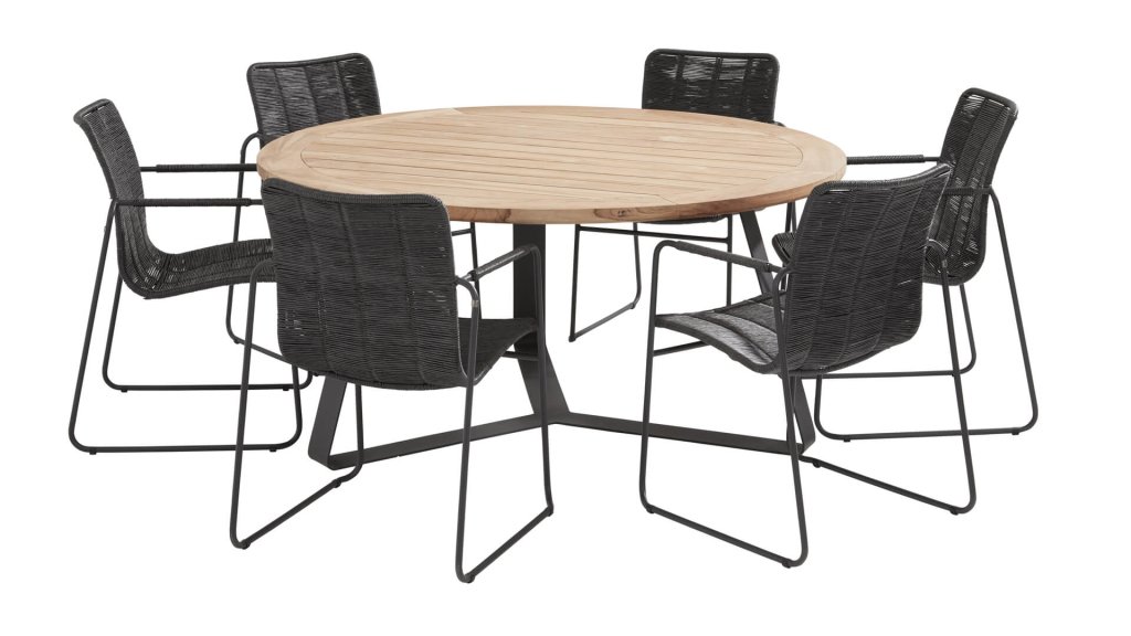 taste 4seasons palma stapelstoel anthracite 