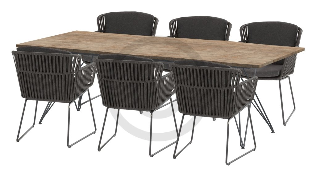 taste 4seasons vitali anthracite dining 