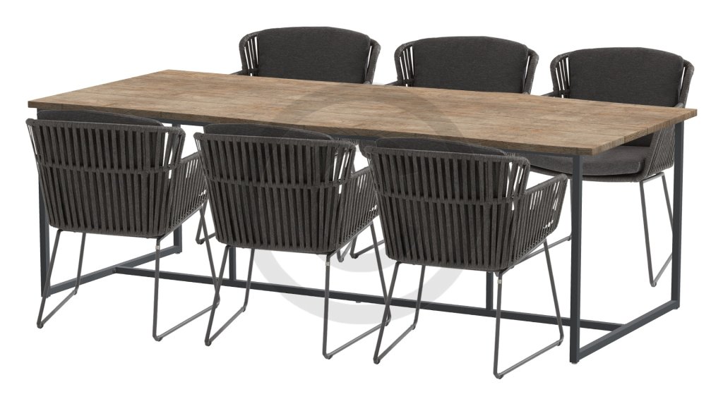 taste 4seasons vitali anthracite dining 