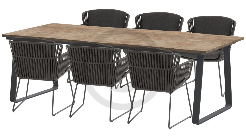 taste 4seasons vitali anthracite dining 