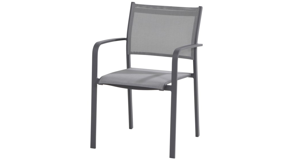 Taste by 4 Seasons tosca matt carbon dining chair