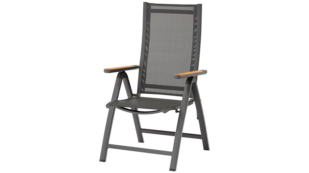 zebra fly verstelbare stoel graphite