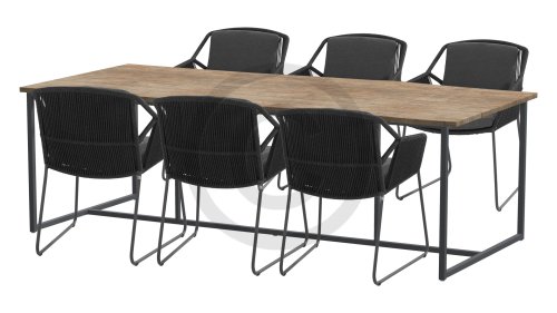 4seasons outdoor accor dining antracite 