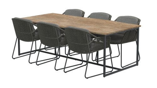 4seaons outdoor accor dining mid grey 