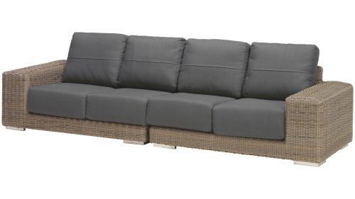 4 seasons outdoor kingston loungeset 4 seater sofa