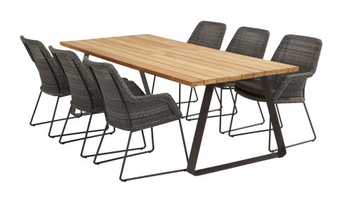4seasons outdoor samoa dining charcoal 