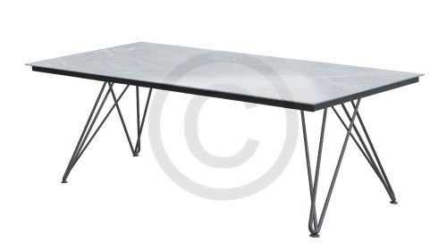 4seasons outdoor tampa table ceramic light marble table 