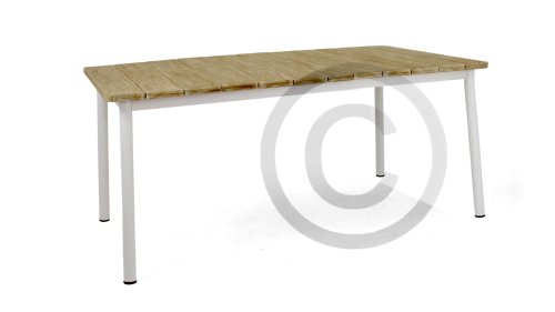 applebee milou dining white table 180