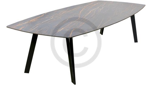 castle line sun tafel 260 signal black marble black