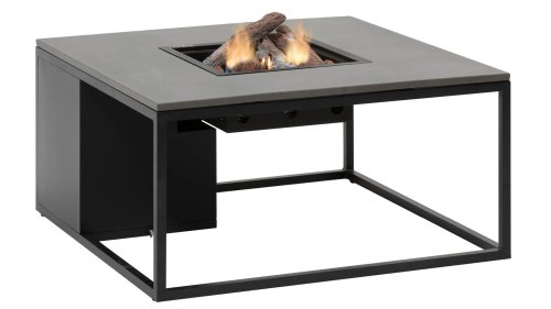 cosifires cosiloft vuurtafel 100cm black grey alu