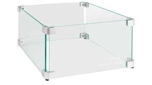 Easyfires Glasset Quadratisch Klein