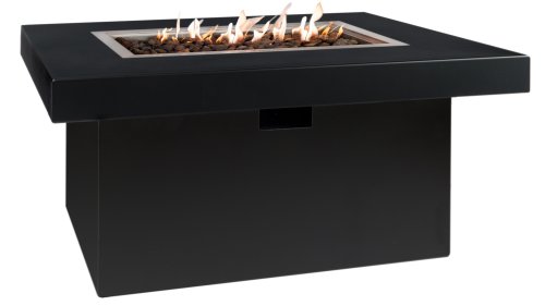 Easyfires Milano Vuurtafel Rechthoek Zwart