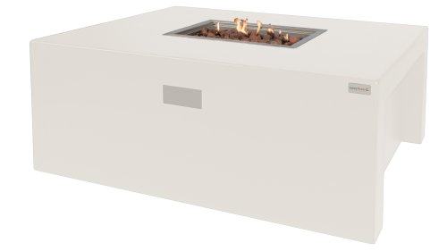 Easyfires Sky Vuurtafel Rechthoek Wit