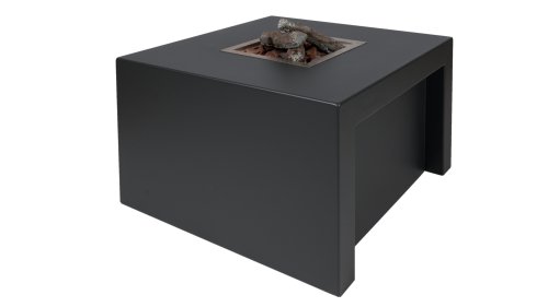 Easyfires Sky Feuertisch Quadratisch Anthrazit
