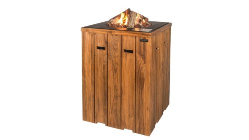 Happy Cocooning Cocoon Table Statafel Teak Antraciet