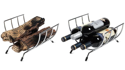 Happy Cocooning Houder Voor Houtblokken/Wijnrek