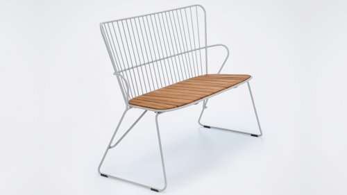 houe poan bench taupe 1