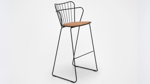 houe poan bar hocker black 