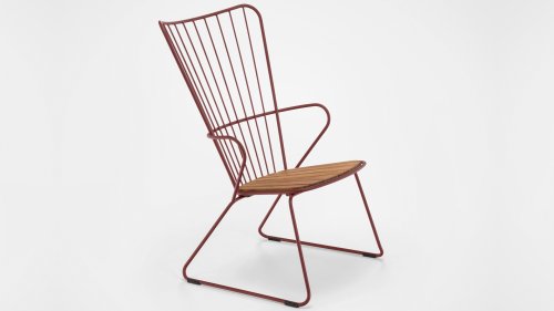 houe poan lounge chair paprika 1