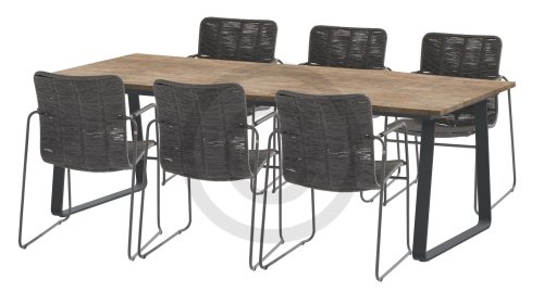 taste 4seasons palma anthracite dining 