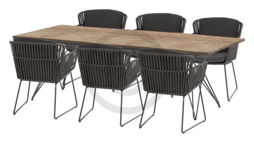 taste 4seasons vitali anthracite dining 