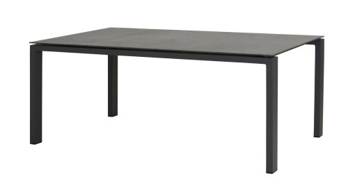 taste 4seasons lafite table 220cm matt carbon spraystone