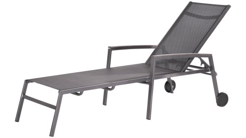 Taste by 4 Seasons cubic sunbed matt carbon alu 