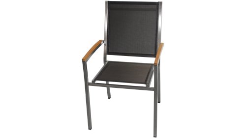 zebra pontiac stapelstoel hoge rug argenta