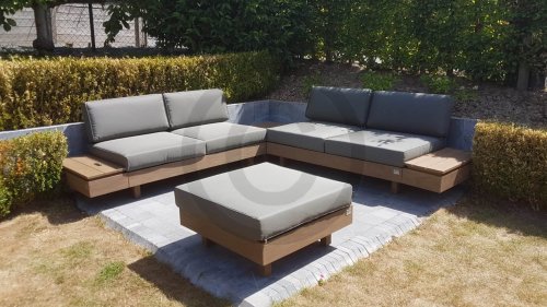 applebee module x loungeset teak