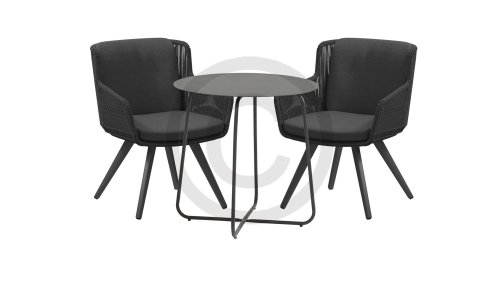 4seasons outdoor flores dining anthracite 213730 