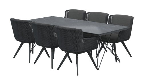 4seasons outdoor flores dining anthracite 213730 